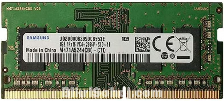SAMSUNG 4GB DDR4 2666Bus Latop Ram